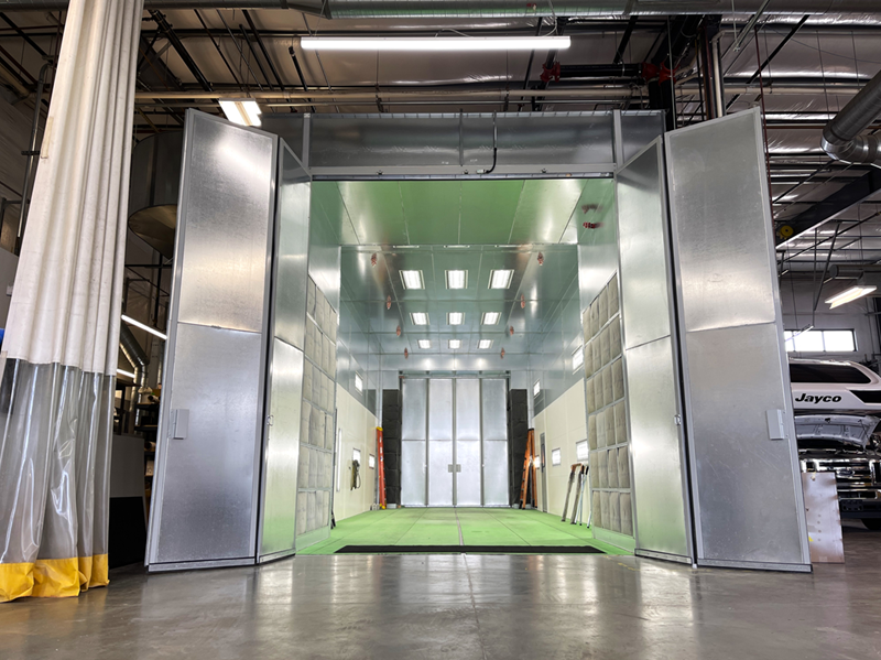 RV Paint Booth - Bish's RV of Meridian